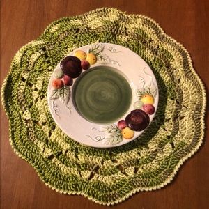 Yankee candle plate.